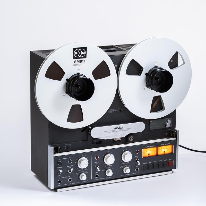 RTM Industries RTM Studio Master Recording SM 911 ¼ inch - Reel to Reel Magnetic Tape for Audio Recording - 2500 ft Nab Metal Reel - 10.5 inch Diameter - Image 5